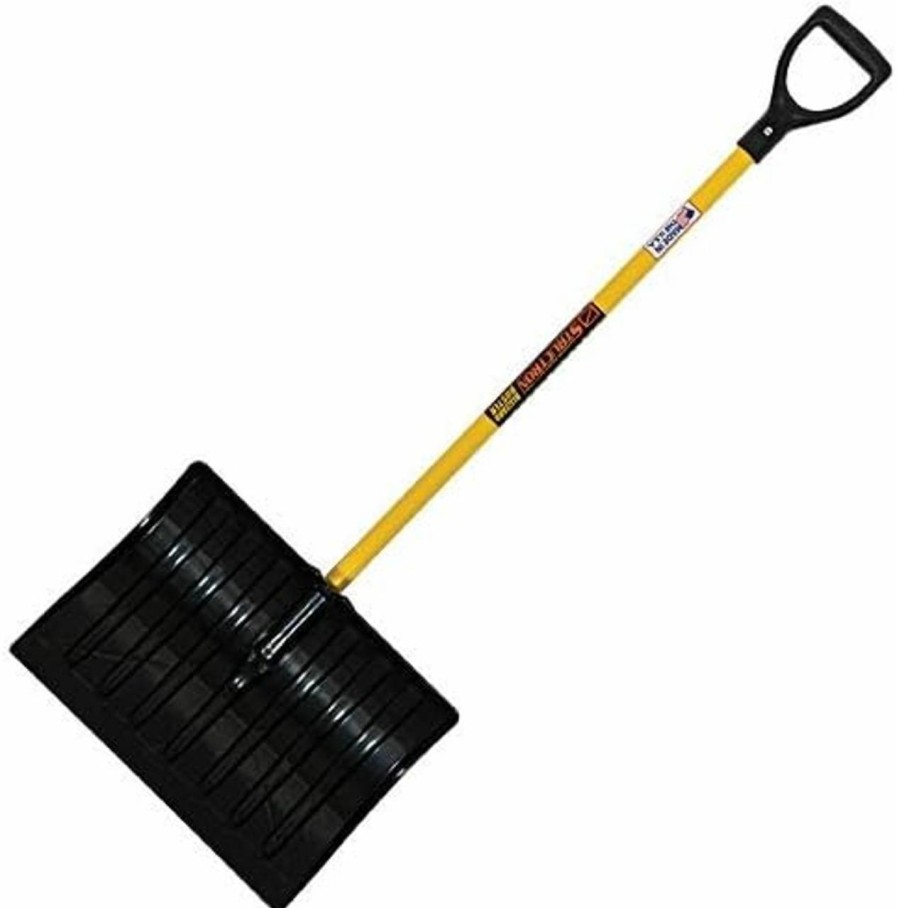 Snow Removal Tools MRC Seymour | Mrc Seymour Commercial Snow Shovel With Fiberglass Handle (18 Inch Blade, 44 Inch Handle)