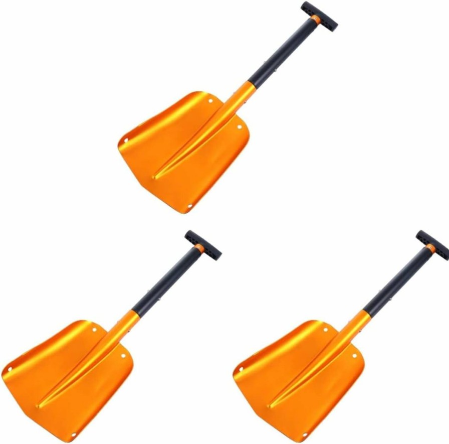 Snow Removal Tools Baluue | Snow Shovels Heavy Duty Snow Removal Shovels - Foldable Cordless Snow Shovel 21 X 11 Utility Ice Shovel For Car Driveway