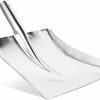 Snow Removal Tools MUSISALY | Musisaly Stainless Steel Snow Shovel Office Accessories Charcoal