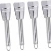 Snow Removal Tools BESPORTBLE | Besportble 4Pcs Stainless Steel Icing Spatula Headband Arc