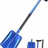 Snow Removal Tools INOOMP | Inoomp Gardening Shovel Snow Removal Tool Vehicle Snow Shovel Car Snow Sand Scraper Multifunctional Digging Shovel Sand Shovel Heavy Duty Stainless Steel Ice Scraper Trowel Retractable