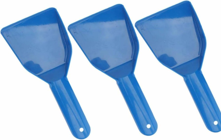 Snow Removal Tools BESPORTBLE | Besportble 3Pcs Deicing Shovel Plastic Snow Scraper Fridge Cleaning Shovel Household Tools Mutitool Car Snow Scraper Defrost Ice Shovel Window Spoon Spatula Kitchen Accessory Remover Freezer