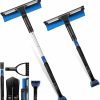 Snow Removal Tools YASHINE | Yashine 5 In 1 Snow Shovel And Brush Kit 37.5\" Snow Brush For Car Ice Scraper Broom With Foam Handle 270 Rotating Brush Head Snow Shovel For Cars, Trucks, Suvs Snow Removal