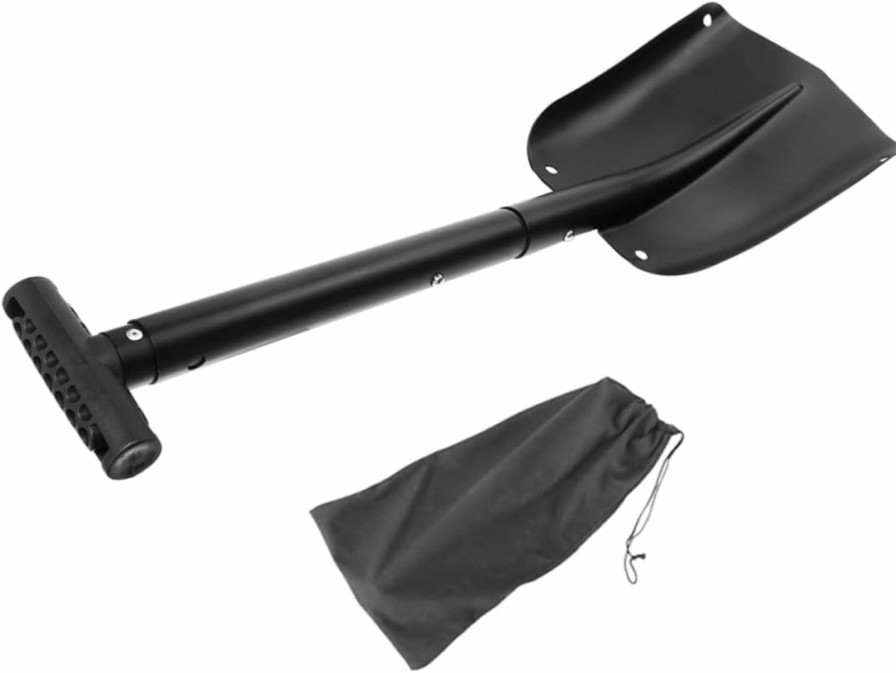 Snow Removal Tools LIOOBO | Lioobo Snow Shovel Outdoor Shovel Aluminum Travel