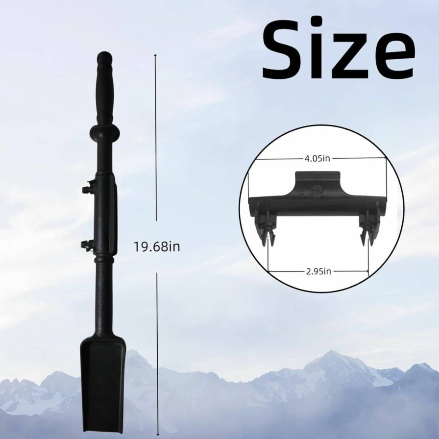 Snow Removal Tools Ameri | Snow Thrower Chute Clearing Tool For 731-2643,Cub Cadet 931-2643, Craftsman Clean Out Tool Snowblower Cleanout Tool