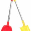 Snow Removal Tools HEALLILY | Heallily 2Pcs Sand Snow Shovels Toys Snow Shovel With Stainless Steel Handle For Kid Children Random Colors1