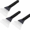 Snow Removal Tools ERINGOGO | Eringogo 3Pcs Snow Shovel For Car Vehicle Snow Removal Car Snow Cleaner Car Snow Removal For Car Windshield Snow Shovel Auto Ice Shovel Scraper Defrosting