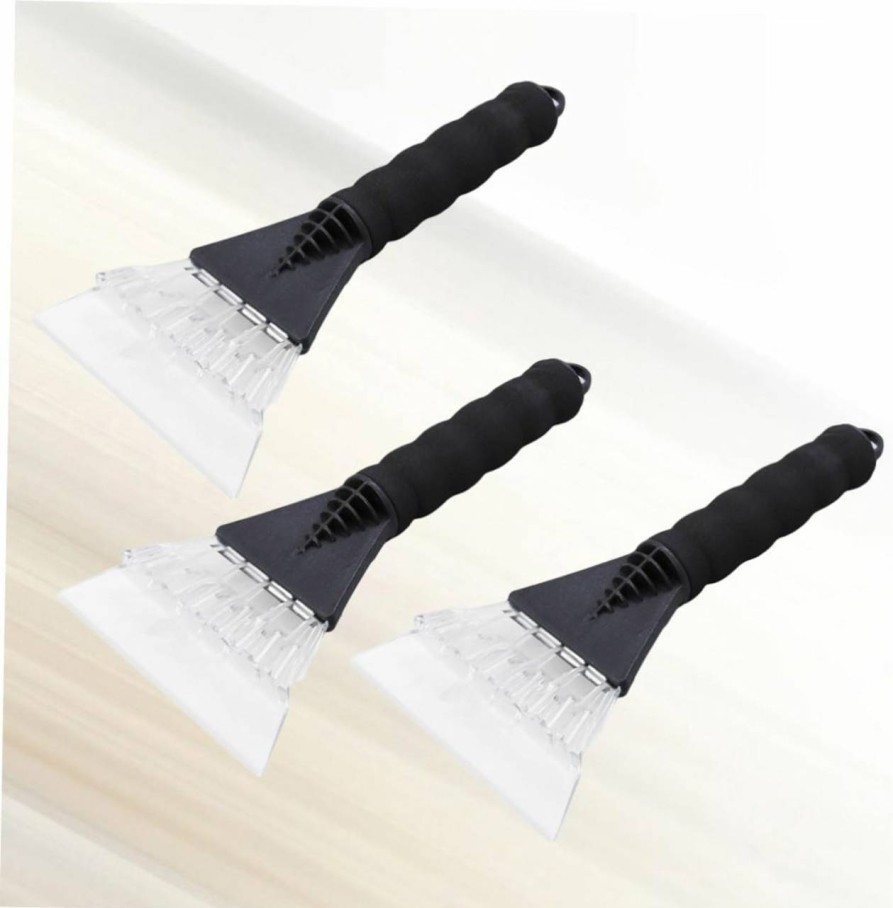 Snow Removal Tools ERINGOGO | Eringogo 3Pcs Snow Shovel For Car Vehicle Snow Removal Car Snow Cleaner Car Snow Removal For Car Windshield Snow Shovel Auto Ice Shovel Scraper Defrosting