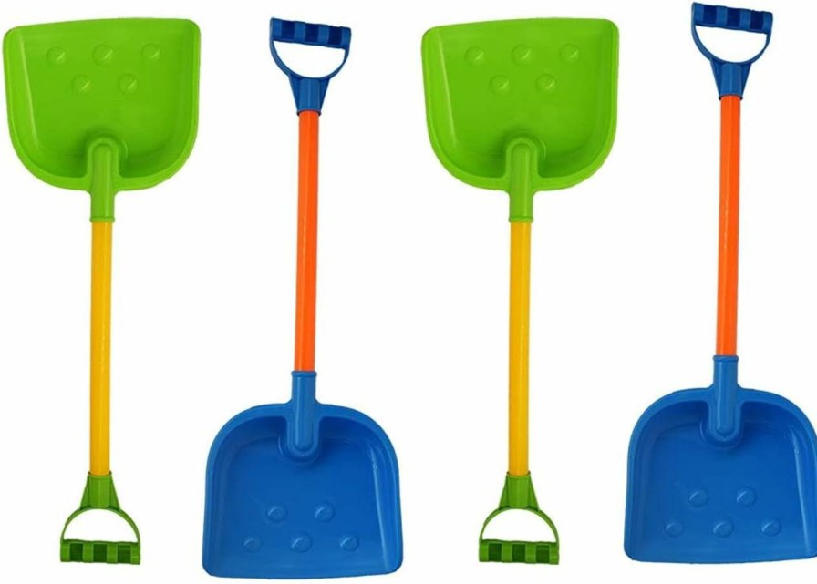 Snow Removal Tools Black Duck Brand | Kid'S Snow Shovel - Measures 25.75\" X 8.66\" - Great For The Snow, The Beach, And Other Outdoor Activities! (1 Pack Green)