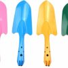 Snow Removal Tools Annymall | Annymall Mini Colorful Metal Garden Hand Shovel, Flower Soil Planting Digging Transplanting Light Duty Tools For Women, Men, Seniors With Arthritis - 4 Pieces Set (Random Color)