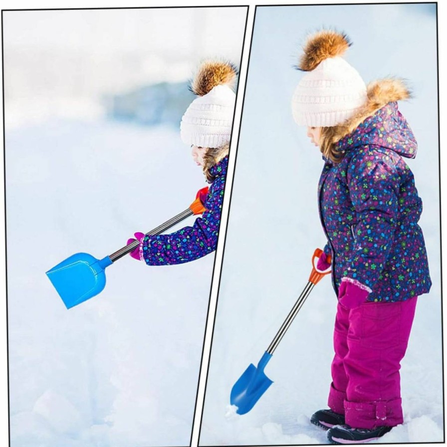 Snow Removal Tools BESPORTBLE | Besportble 3Pcs Children'S Snow Shovel Kids Snow Shovel Kids Playset Kids Toys Spade Shovel Children Toys Children Funny Plaything Funny Snow Shovel Snow Trowel Outdoor Tool Stainless Steel