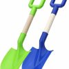 Snow Removal Tools Dilabnba | Dilabnba Beach Sand Toys Shovels For Kids Adults, 16Inch/40Cm Jumbo Toddler Garden Beach Sand Spade Shovels For Digging Snow, Plastic Garden Sandbox Toy Set With Long Wooden Handled(2Pcs)