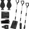 Snow Removal Tools Gisafai | Gisafai 8 Pack Snow Shovel Kit Removal Tools, 4 In 1 Adjustable Car Snow Shovel With Snow Brush, Ice Scraper, Car Windshield Ice Scraper With Gloves For Car Truck Camping Outdoor Emergency Survival