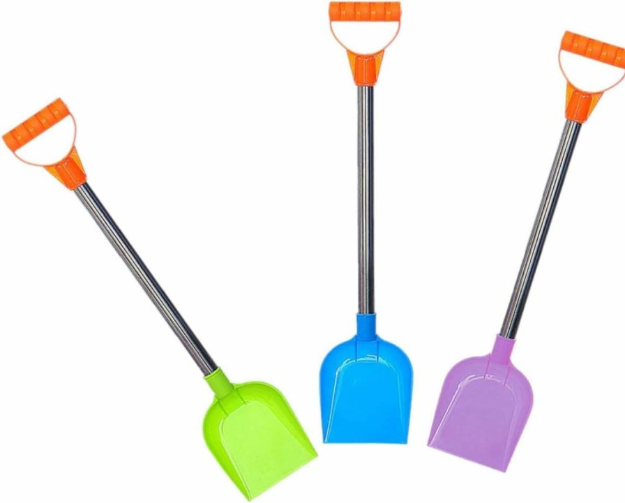 Snow Removal Tools Yardenfun | Yardenfun 3Pcs Children'S Snow Shovel Children Toys Spade Shovel Kids Snow Shovel Kids Toy Kids Playset Versatile Snow Shovel Winter Shovel Sand Trowel Kids Funny Toy Plastic Outdoor Tool