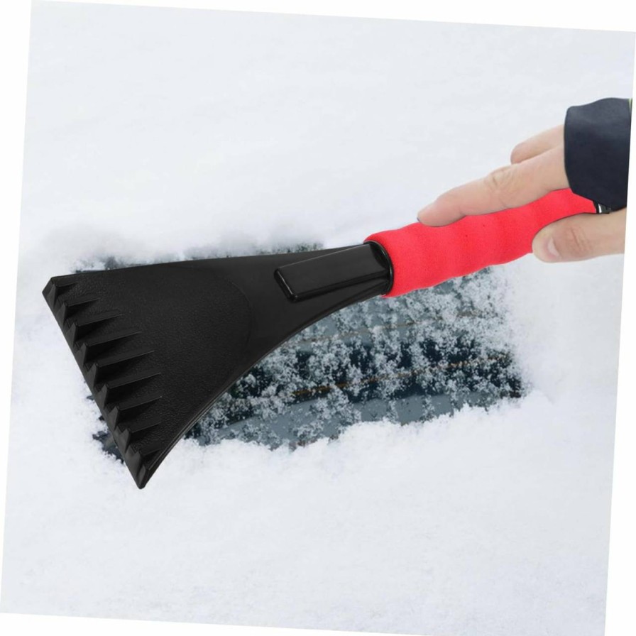 Snow Removal Tools GANAZONO | Ganazono Car Snow Shovel Snow Scraper For Car Ice Removal Tools Car Snow Cleaner Windshield Scraper Vehicle Scraper Electric Ice Scraper Ice Crusher Ego Snow Shovel Window Deicing Agent Abs