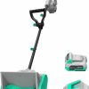 Snow Removal Tools LiTHELi | Litheli Cordless Snow Shovel, 20V 12-Inch Battery Powered Snow Thrower, Battery Snow Blower With Auxiliary Handle, With 4.0Ah Li-Ion Battery & Charger