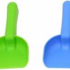 Snow Removal Tools BUJIATANG | Kids Snow Shovel Mini Plastic Beach Shovels Winter Gardening Scoop With Handle Random Color 2Pcs Shovel