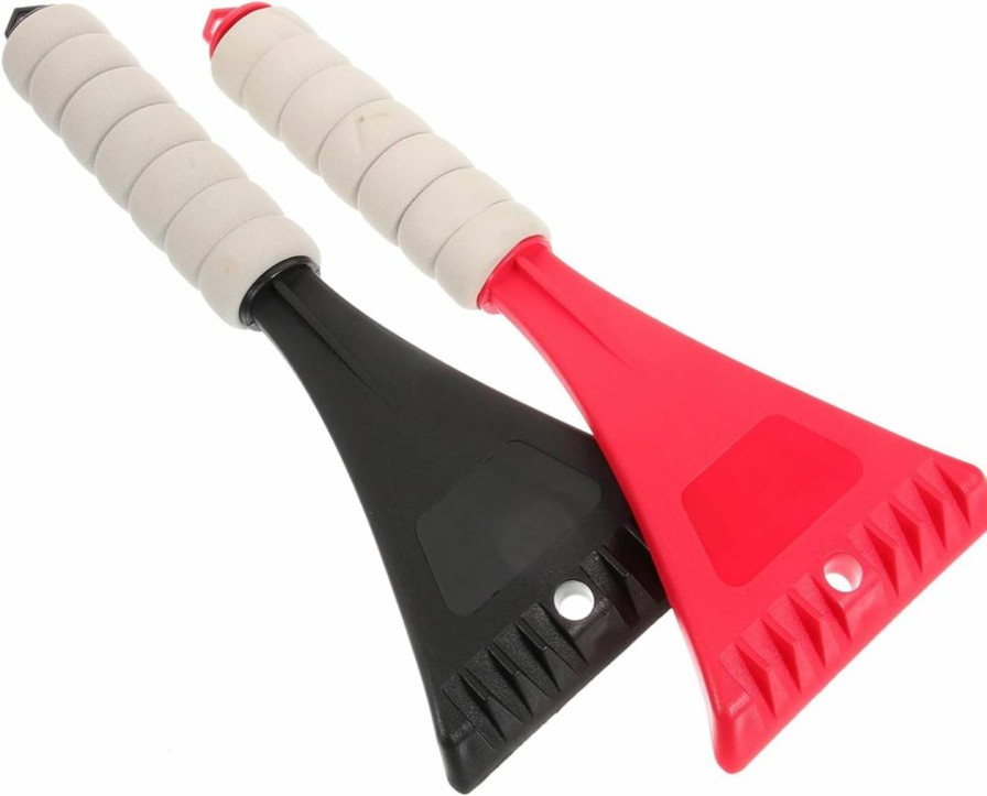 Snow Removal Tools ibasenice | Ibasenice 2Pcs Car Snow Shovel Frost Removal Scraper Car Emergency Scoop Car Snow Snow Shovel Car Ice Scrapper Plastic Ice Scraper For Beach Deicing Shovel Abs Ice Spoon Handle