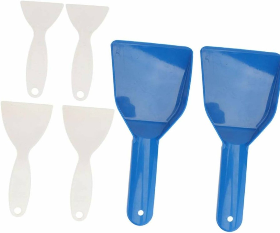 Snow Removal Tools BESPORTBLE | Besportble 6Pcs Deicing Shovel Snow Freezer Shovel Flat Wisking Tool Freezer Frost Remover Freezer Frost Shovel Ice Household Windows Utility Shovel For Car Clean Plastic Tool Shovel