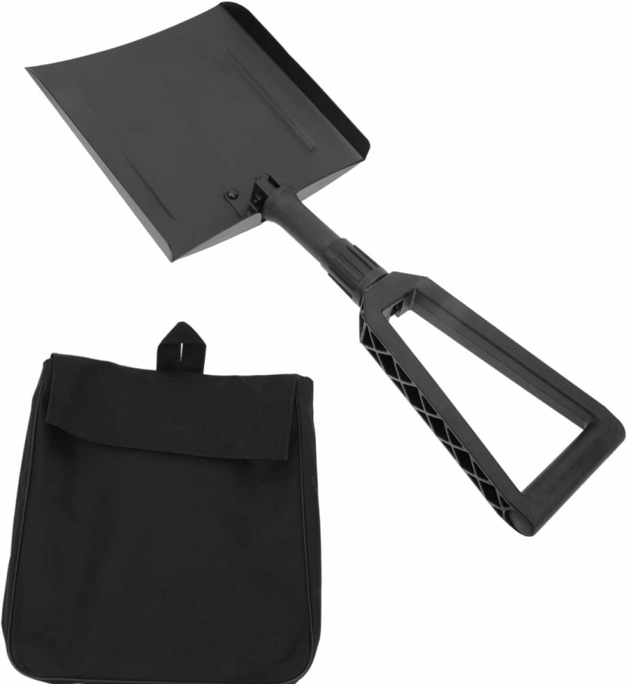 Snow Removal Tools YARNOW | Yarnow 1 Set Foldable Snow Shovel Tools Winter Use Shovel Retractable Shovel Winter Snow Removal Tool Icing Clean Shovel Multi-Function Deicing Shovel Snow Clean Shovel Trowel Car Iron