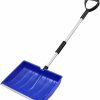 Snow Removal Tools GardenPal | Gardenpal Snow Shovel For Driveway Car Home Garage, Portablesnow Shovel With D-Grip Handle, Collapsible Snow Sand Mud Removal Tool, Large Capacity, Heavy Duty Metal Collapsible