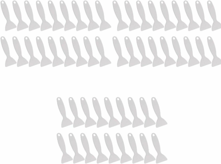 Snow Removal Tools BESPORTBLE | Besportble 60 Pcs Refrigerator Deicer Snow Shovel Ice Scraper Refrigerator Ice Scraper Fridge Ice Scraper Household Tools Refrigerator Ice Scoop White Defrosting Light Snow Pp Child