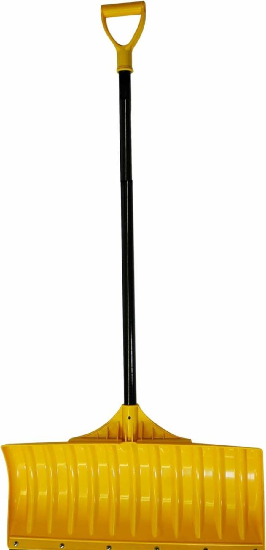 Snow Removal Tools Earthway | Earthway Polar Tech 90026 Contractor 26 Inch Snow Shovel With Metal Cutting Edge, Long Fiberglass Handle Shaft, Ergonomic D Handle And Quick Assembly