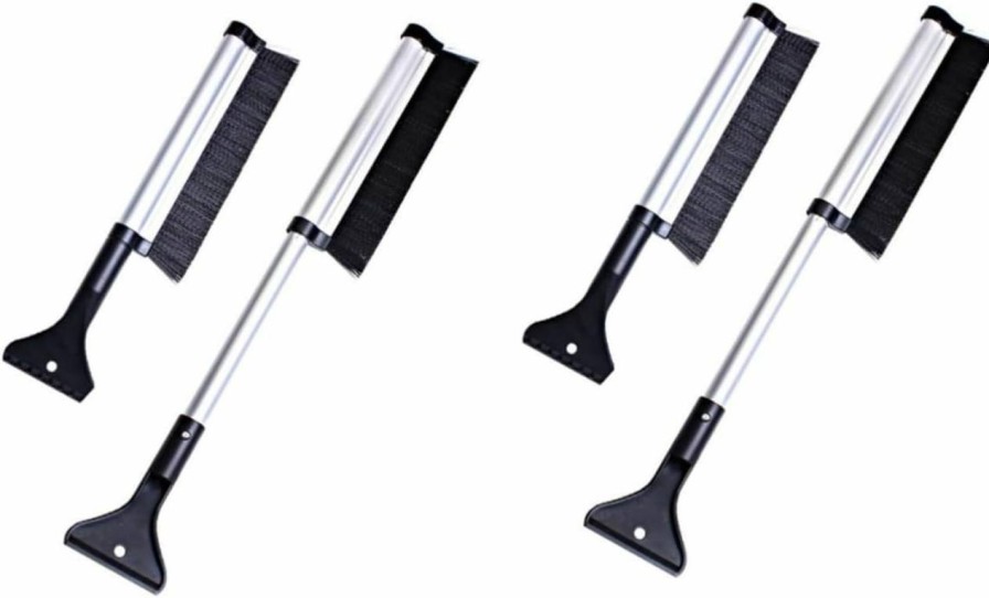 Snow Removal Tools Kisangel | Kisangel 4 Pcs Car Ice Scarper Windshield Scraper Snow Shovel Windshield Ice Scraper Snow Brush Snow Removal