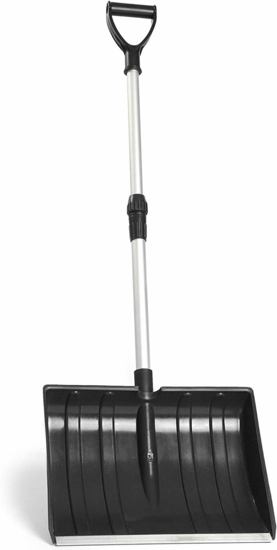 Snow Removal Tools Generic | Meititi Snow Shovel,2024 New Upgrate, 47 Inch Portable Snow Shovels With D-Grip, Non-Slip Sponge And Durable Aluminum Blade, Large Snow Shovel For Driveway Car, Black