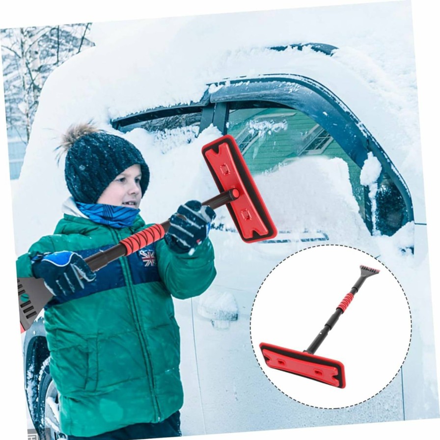 Snow Removal Tools USHOBE | Ushobe 1 Set Car Snow Shovel Snow Brush Eva Aluminum Alloy