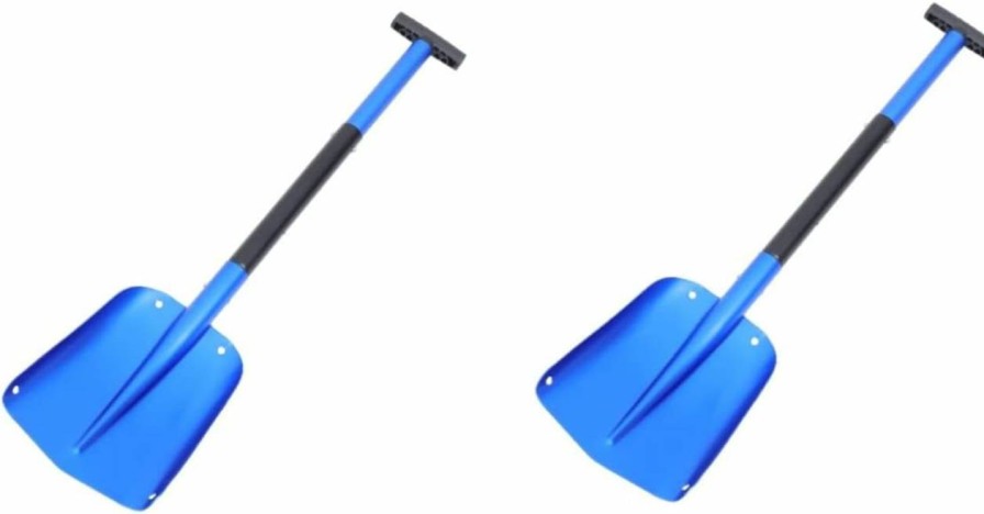 Snow Removal Tools GANAZONO | Ganazono 1Pc Telescopic Folding Shovel Car Ice Scraper Telescopic Snow Shovel Retractable Snow Pusher Snow Removal Shovel Mutitool Cordless Tools Winter Snow Removal Tool Survive Travel Ski