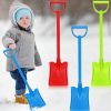 Snow Removal Tools Leriton | Leriton Kids Snow Shovel 25\" Kids Shovel Plastic Snow Shovel With Plastic Scoop And Handle Winter Shovel For Snow Removal, Winter Gifts For Kids Boys Girls (3 Pcs)