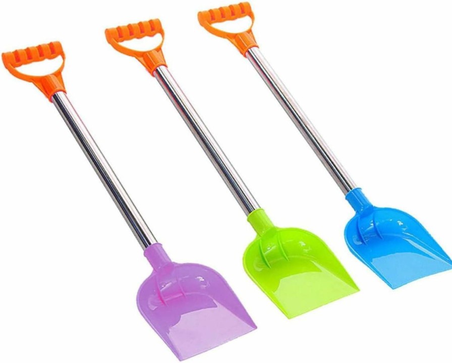 Snow Removal Tools OFFSCH | Offsch 3Pcs Sand Shovel Kids Playset Multifunction Toy Beach Sand Digging Kids Toy Plastic Tool Summer Sand Shovel Winter Shovel Snow Shovel Spatula Outdoor Summer Trowel Stainless Steel