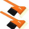 Snow Removal Tools BESPORTBLE | Besportble 2Pcs Wiper Ice And Snow Shovel Earth Tones Snow Scraper Abs Plastic