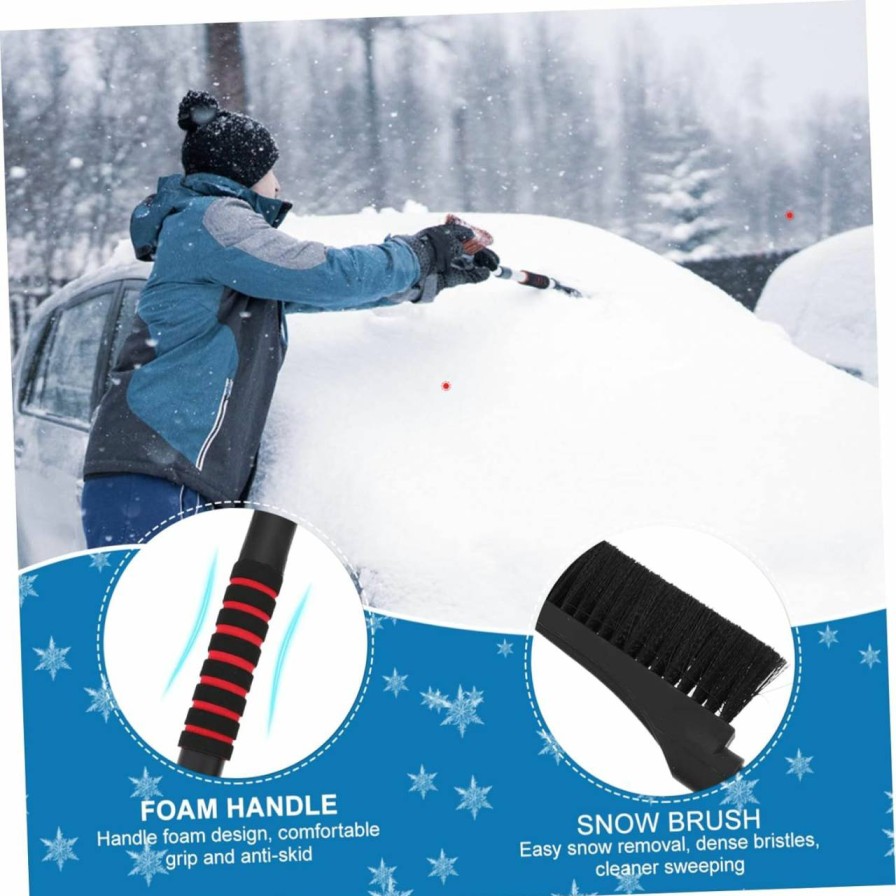 Snow Removal Tools BESPORTBLE | Besportble Snow Shovel Car Abs Snow Brush