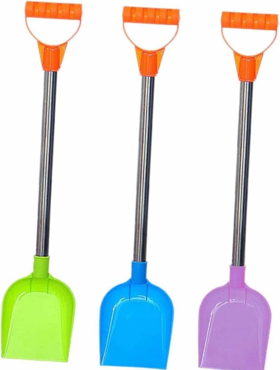 Snow Removal Tools Kisangel | Kisangel 3Pcs Children'S Snow Shovel Kids Playset Kids Snow Shovel Children Toys Kids Toys Spade Shovel Versatile Snow Shovel Children Funny Plaything Playing With Sand Tool Stainless Steel