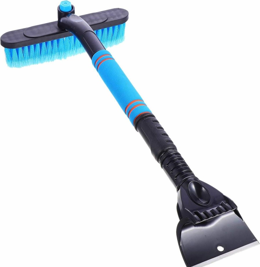 Snow Removal Tools BESPORTBLE | Besportble Vehicle Snow Shovel Snow Brush For Car Eva Truck Ice Shovel