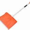 Snow Removal Tools Zerodis | Metal Snow Shovel, D Shaped Handle Detachable Assemblable Snow Shovel For Animal Feces For Sand