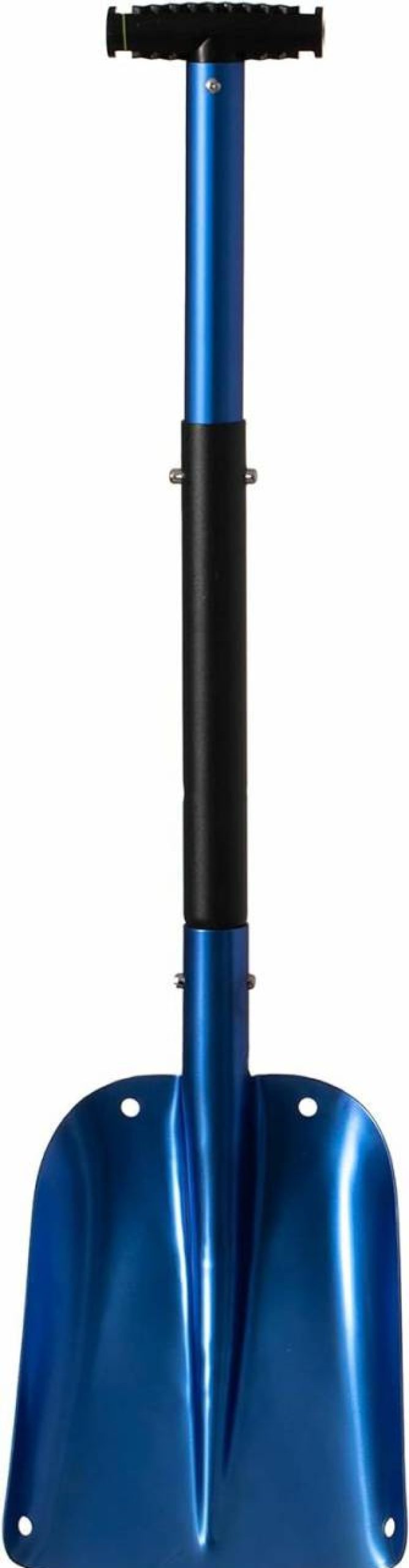 Snow Removal Tools Gardenised | Lightweight Extendable Aluminum Telescoping Compact Utility Snow Shovel, Blue (Set Of 2)