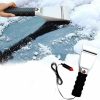 Snow Removal Tools MIFXIN | Mifxin Auto Heated Snow Shovel Electric Window Ice Scraper With 12V Cigarette Lighter For Winter Car Automobile Vehicle Snow Removal Tool